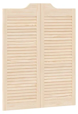 Zdjęcie produktu dla vidaXL Drzwi wahadłowe w kolorze naturalnym 100 x 40 cm z litego drewna sosnowego