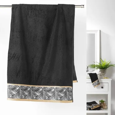 Obrázek produktu pro Osuška ORBELLA, 90 x 150 cm, barva černá
