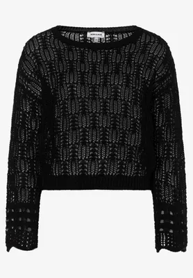 Produktbild von MORE & MORE Ajour Pullover 0790 black 42