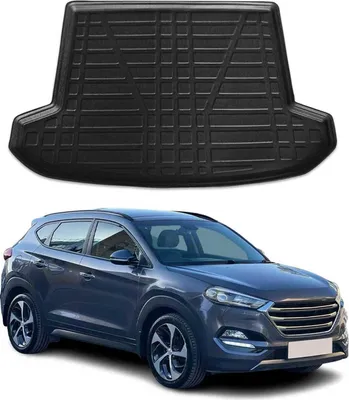 Produktbild von Kofferraumwanne Laderaumwanne für Hyundai Tucson 2015-2020 Gummi TPE Schwarz