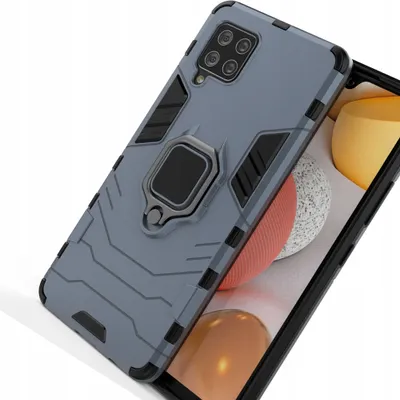 Obrázek produktu pro Pouzdro Ring Armor + magnetický držák pro Samsung Galaxy A42 Blue