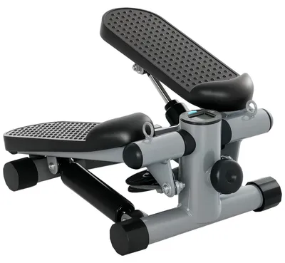Obrázek produktu pro Mini stepper, kompaktní provedení, nastavitelný odpor, ŠEDÁ