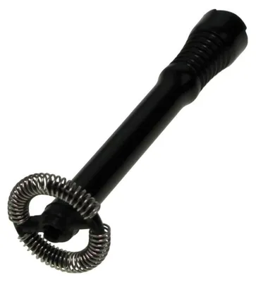 Melkaufschäumer für Krups 12437094 XN8908, Edelstahl, Schwarz