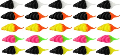 Produktbild von 25 FTM Omura Baits Pongo 6,5cm 3,2g Käse - Forellenjig Set