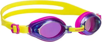 Image de Madwave Aqua Rainbow Junior Mirror Lunettes de natation rose garçon,fille rose One Size