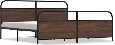 Produktbild von VidaXL 3318666, Eiche, 187 cm, 2,19 m, 100 cm, 1830 x 2130 mm, 28 cm