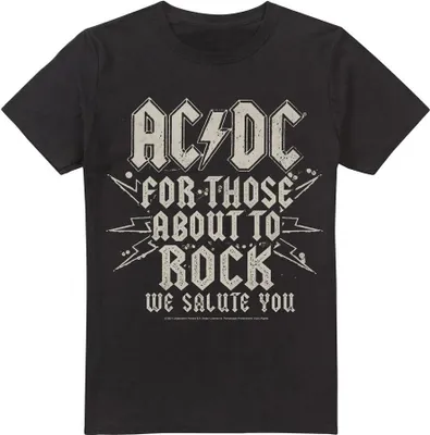 Obrázok produktu pre AC/DC - Tričko "Salute" pre mužov TV13354 (XL) (čierne)