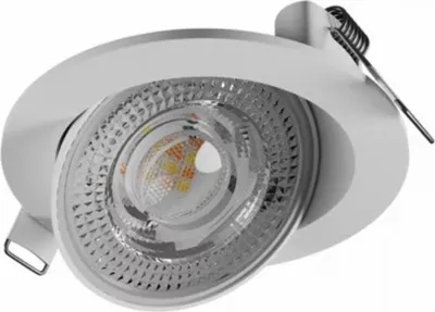 Productafbeelding van Spectrum LED Einbaustrahler Mobilo weiß Ø10,5cm 6,5W 800lm CCT 2700-6500K 360° schwenkbar