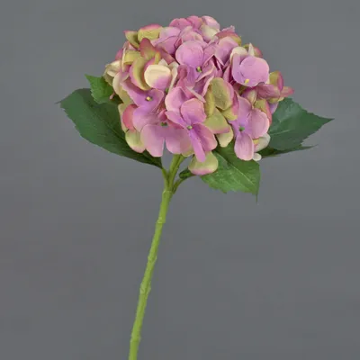 Produktbild von artplants.de Deko Hortensie, rosa, 50cm, Ø 18cm - Kunstblume - Dekoblume