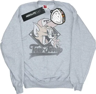 Produktbild von Tom And Jerry - "Baseball Caps" Sweatshirt für Herren BI46961 (XL) (Grau)