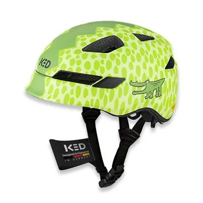 Produktbild von KED POP II MIPS S Green Croco Matt 48-52 cm 13204308112