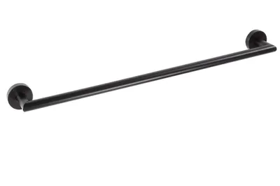 Produktbild von X-ROUND BLACK Handtuchhalter 600x65mm, schwarz