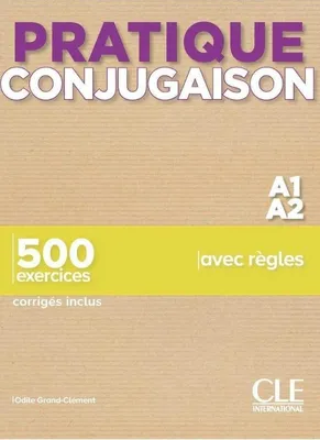 Productafbeelding van Pratique Conjugaison A1/A2 - leerboek + antwoordenboek - Odile Grand-Clement