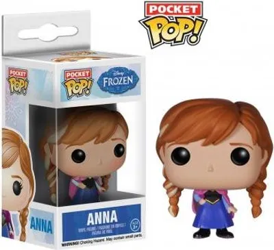Image de FUNKO POCKET POP KEYCHAIN PORTACHIAVI FROZEN ANNA MINI FIGURE NOUVEAU ! Funko