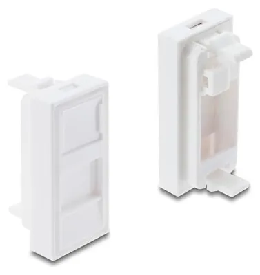 Produktbild von Delock Easy 45 H-Modulblende für Keystone Modul 1 Port