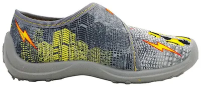 Imagen del producto de Zapatos de marca Fischer para niños, zapatillas de estar por casa para niños, color gris, estilo casual