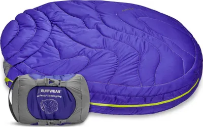 Produktbild von Ruffwear Hundebett Highlands Sleeping Bag™ Huckleberry Blue, Größe: L