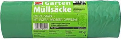 Produktbild von BURI Abfallsäcke 10 Stück 130L Müllsäcke Abfallsack Gartenabfallsäcke Müllbeutel