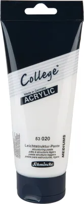 Produktbild von Schmincke 75ml College Leichtstruktur Paste Acryl 53 020 013