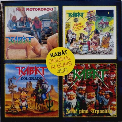 Zdjęcie produktu dla Kabát - Original Albums 4CD Vol.2 (4 CD)