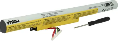 Produktbild von vhbw Akku Ersatz für Lenovo L12S4E21, L12M4K01, L12M4F02, L12M4E21, L12L4K01, L12S4K01 für Notebook (2200 mAh, 14,4 V, Li-Polymer)