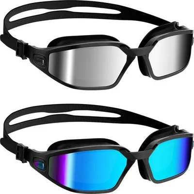 Image de Lunettes de natation étanches avec protection UV, lot de 2