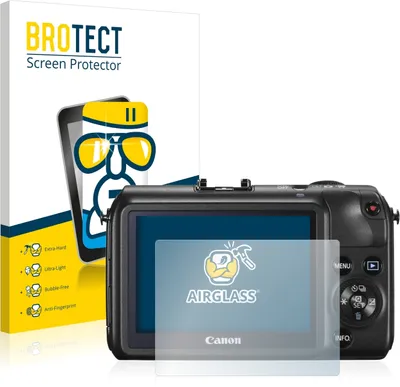 Produktbild von BROTECT Schutzglas für Canon EOS M Schutzfolie Panzer Folie Glas Display Schutz klar