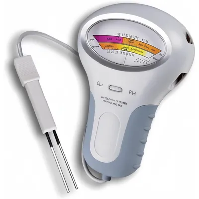 Produktbild von Wasserqualität-Tester, Tragbar digitales Messgerät, 2-in-1 pH & Chlor Tester, Wasser Tester keine Chemikalien, für Spa, Whirlpool, Aquarium