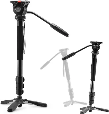 Obrázok produktu pre Nest Video Monopod NT-329M Black Výška 145 cm