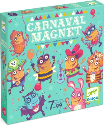 Immagine prodotto di Gioco da tavolo Carnevale Magnetico, Djeco