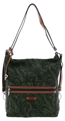 Immagine prodotto di PICARD borsa a tracolla zaino Sonja Backpack and Shoulderbag Paisley verde