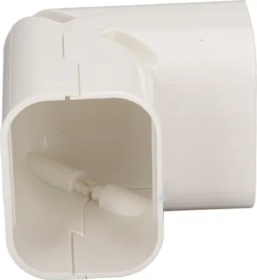 Obrázok produktu pre Kryt potrubia Príslušenstvo pre klimatizáciu Vnútorné vonkajšie PVC kryt Kit vertikálne koleno 80 Series 417