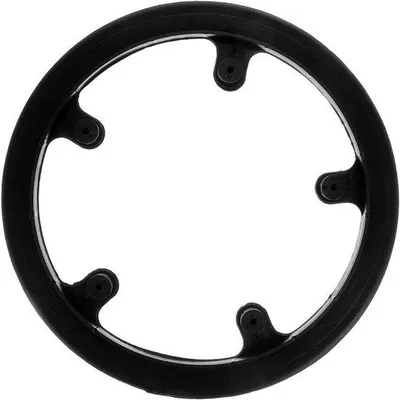 Image de Cache-chaîne universel 40 dents pour VTT, avec vis, noir