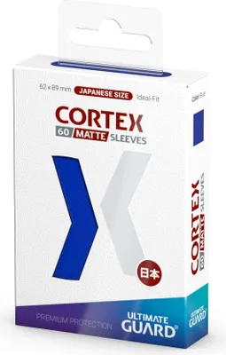 Obrázek produktu pro Ultimate Guard Cortex Sleeves Japanese Size Matt-Blue (60)