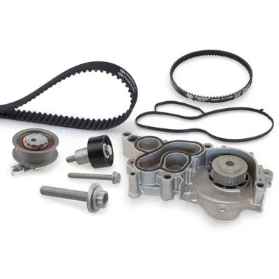 Produktbild von GATES KP15680XS-2 Zahnriemensatz + Wasserpumpe für VW Golf VII Schrägheck (5G1, BQ1, BE1, BE2) Polo Schrägheck (6R1, 6C1) Passat Variant (3G5, CB5)