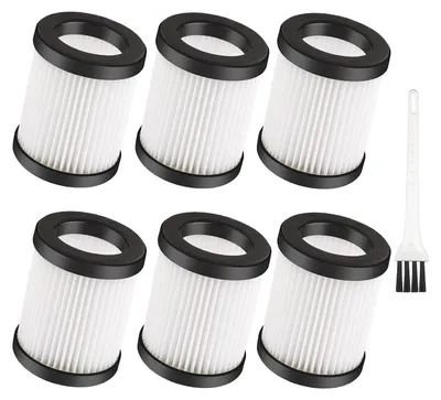 Produktbild von 6 XL-618A Filter – Waschbare Ersatzfilter für Moosoo XL-618A M8-PRO Staubsauger