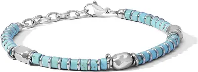 Immagine prodotto di Bracciali con perline Comete Silver Collection Distretto - uomo