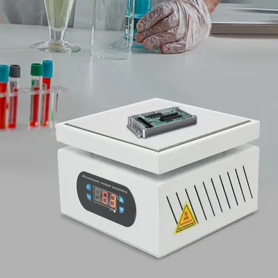 Produktbild von Elektrische Löt-Heizplatte - PCB-Vorwärmer - 500 W - Mikrocomputer-gesteuert - Konstante Temperatur - Weiß