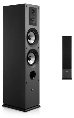 Produktbild von VEVOR Passive Standlautsprecher Paar, 3-Wege, Standlautsprecher, 19,05 mm & 25,4 mm Hochtöner, Dual 133,35 mm Tieftöner, 145W Spitzenleistung, 70Hz–20kHz Frequenzgang, MDF-Gehäuse, für Heim-Audio, 145 W-a, 1 Pack