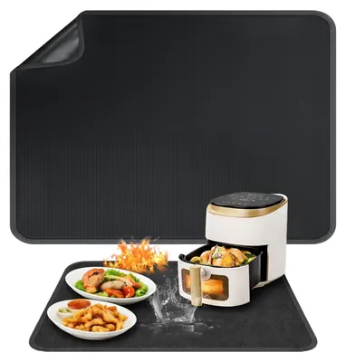 Hitzeschutzmatte 45x38 cm, bis 550 °C, silikonbeschichtet