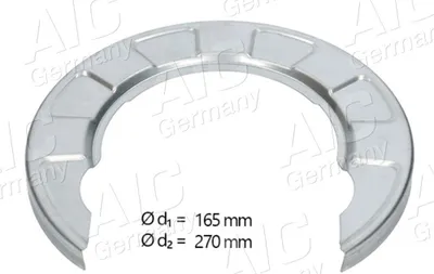 Produktbild von AIC 71406 Ankerblech Spritzblech Bremsscheibe für HYUNDAI GETZ (TB) Hinten Links Hinten Rechts