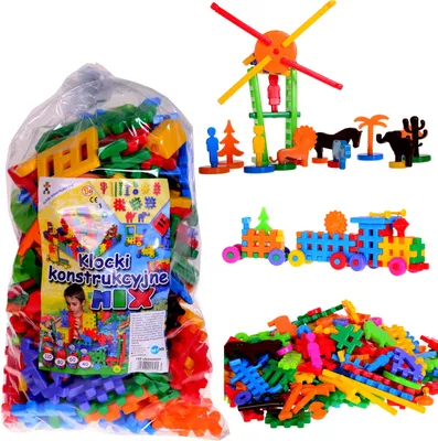 Zdjęcie produktu dla Klocki konstrukcyjne mix 110 25401