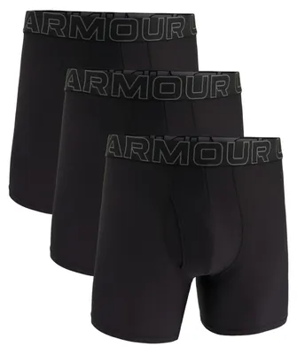 Productafbeelding van Under Armour Boxershorts Heren Ua Perf Tech Mesh 6In-Zwart 1383884-001__SM