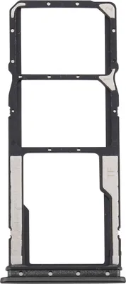 Imagen del producto de Clappio, soporte dual SIM y para tarjetas Micro-SD para Xiaomi Redmi 9A / 10A, color gris