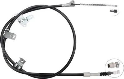 Produktbild von A.B.S. Handbremsseil Seilzug Feststellbremse für TOYOTA PRIUS Liftback (NHW20) Hinten Rechts K11028