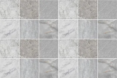 Produktbild von Fliesenaufkleber 15x15 cm – 24 Stück – Selbstklebend – Wasserfest – Pflegeleicht – Hitzebeständig – Für Küche & Bad – Marmortexturen
