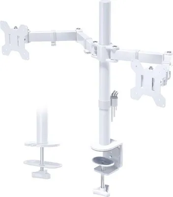 Produktbild von Verstellbarer Dual-Monitorarm für 13-27 Zoll LCD-LED-Bildschirme