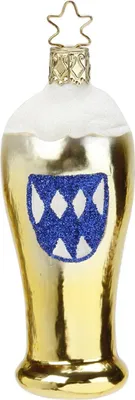 Produktbild von INGE-GLAS Weihnachts-Hänger Weißbierglas