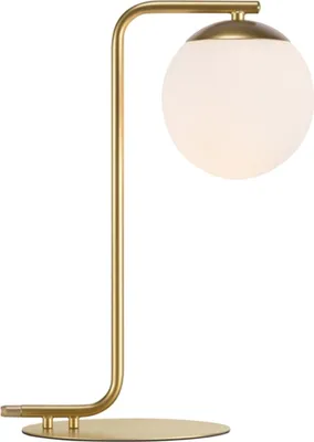 Produktbild von Nordlux Geschwungene Tischleuchte Grant messing E14