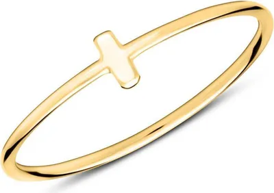 Produktbild von laii Ring im Stäbchendesign aus 925er Silber, vergoldet
